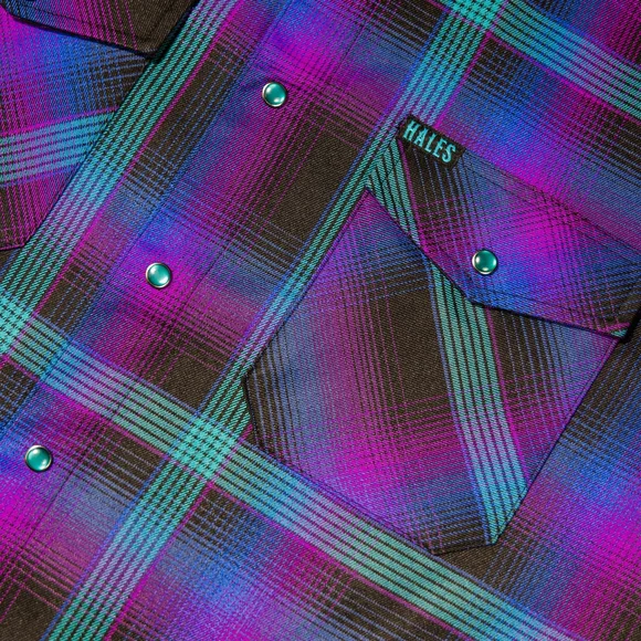 Hales Speed Shop Flannel Northern Lights Men's XL 🔥*Sold Out Everywhere*🔥 NWT - Picture 5 of 9